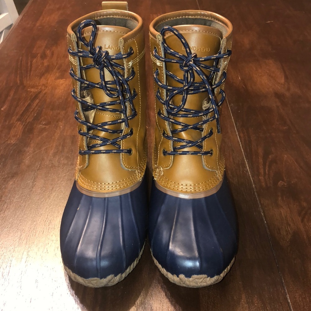 Lands’ End duck boots